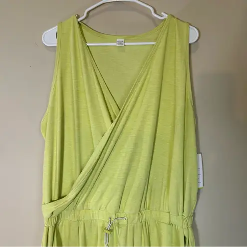 Old Navy  NEW NWT Yellow Lime Green Romper Shorts Women's XL‎