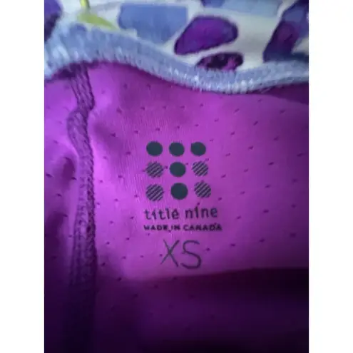 Title Nine Skirt Womens XS Purple Geometric Active Golf Skirt Skort