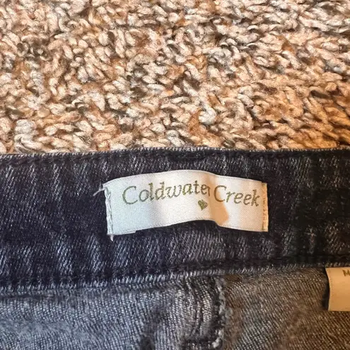 Coldwater Creek Women's Dark Wash Denim Jeans Classic Straight Leg Size 18