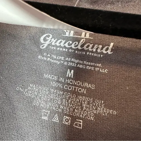 Graceland New Elvis Presley Womens Tank Top Music Rock King Rockabilly Jailhouse 50s 60s M