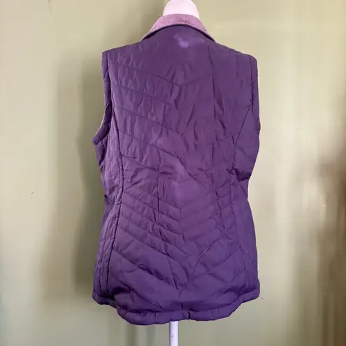 Free Country Purple Reversible Vest