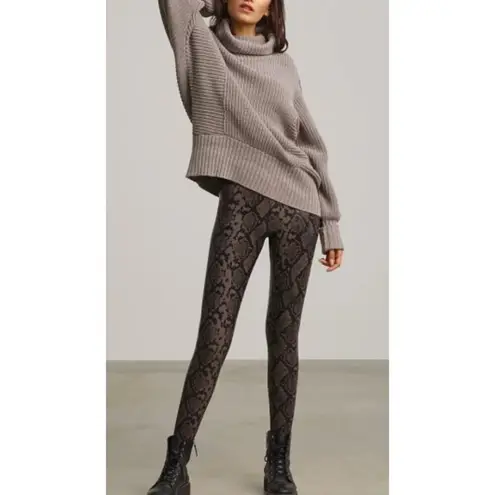 Commando Vegan Python Snake Skin Leggings Sz. XS