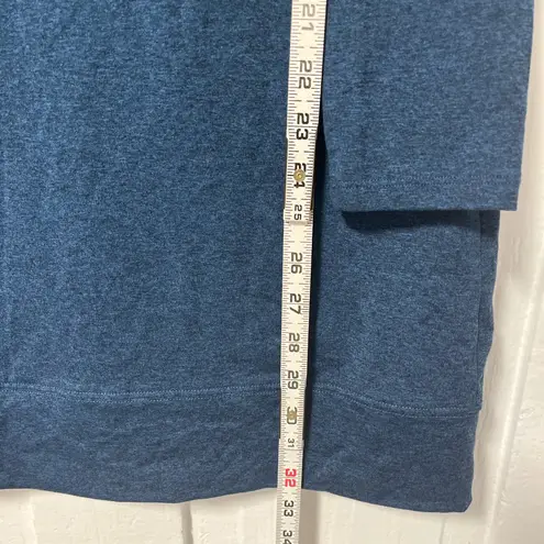 Carve Designs Mini Performance Long sleeve Space Dye blue dress size medium