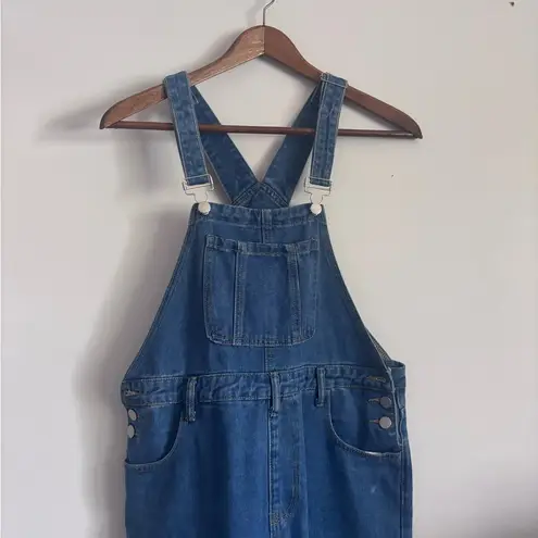 Boutique Unbranded Medium Wash Women's Casual Blue Denim Overalls Size XL