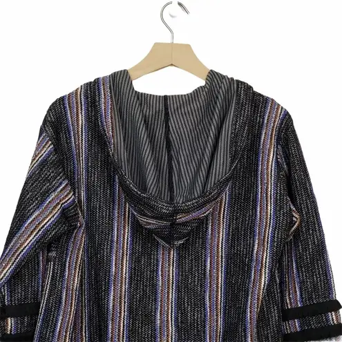 Current Air Womens S Striped Pullover Hooded Top NEW