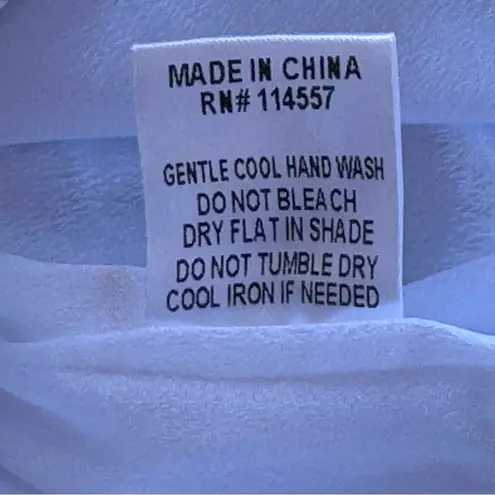 THML Mohair Pinstriped V-Neck Short Sleeve Mini Dress Size XS