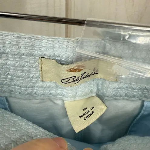 Bob Timberlake Women’s 16 Blue 100% Cotton Shorts New