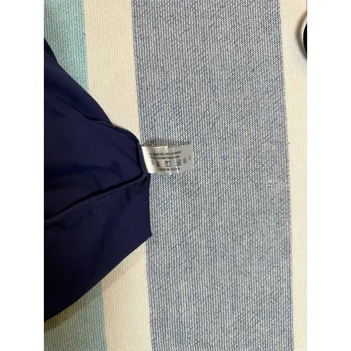 NWOT Navy Geometric Tankini Top