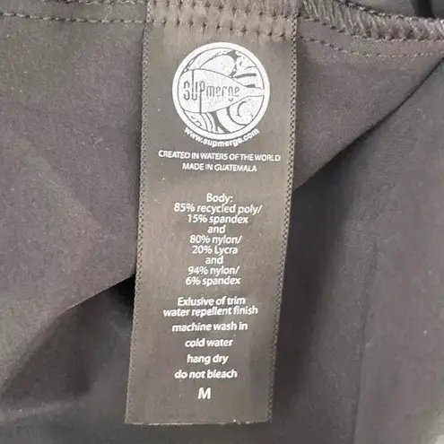 SupMerge Surf Beach Dress Black Size Medium Quick Dry NWT