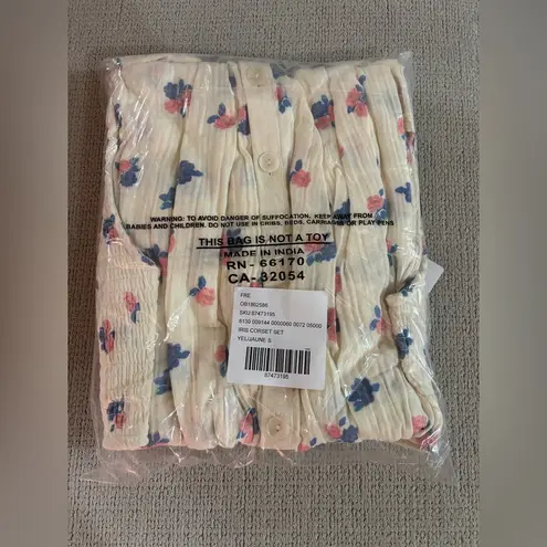 Free People  Iris Corset Set in Multi Combo SMALL - Image 7