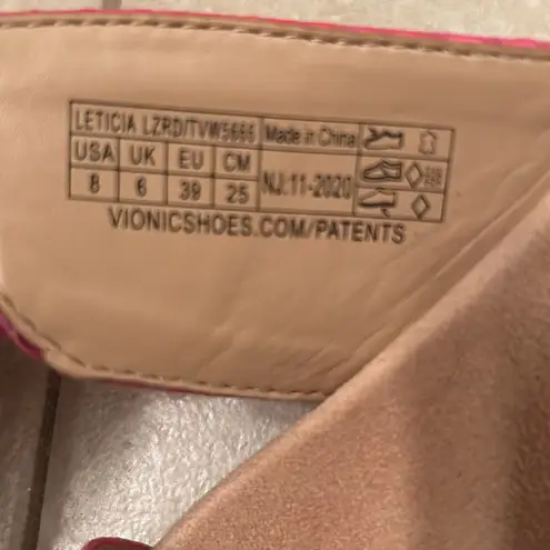 Vionic - WOMENS PARADISE LETICIA LIZARD SLIDE WEDGE