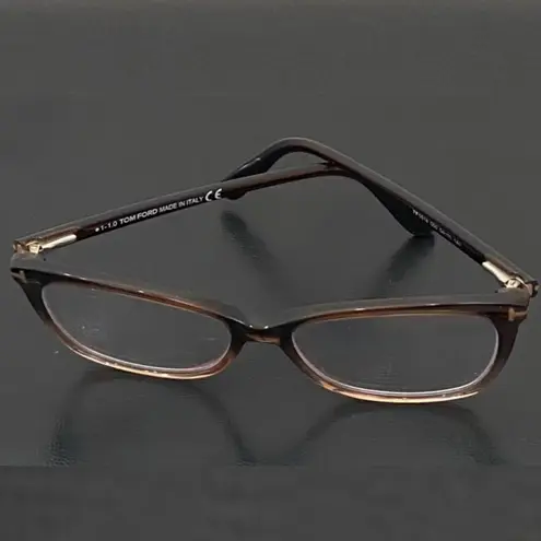 Tom Ford TF5514 050 54▪️15 140 Brown Ombre Thin Butterfly Plastic Eyeglasses