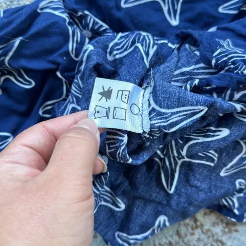 Escapada Nautical Starfish Loose Fit Top Blue Large