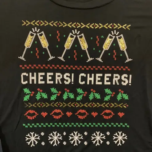 Fifth Sun Semi Sheer Holiday Short Sleeve T-Shirt