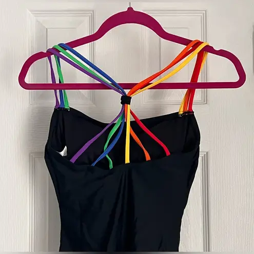 🆕 Sirena Swim One Piece Colorful ‘LOVE’ Swimsuit Black