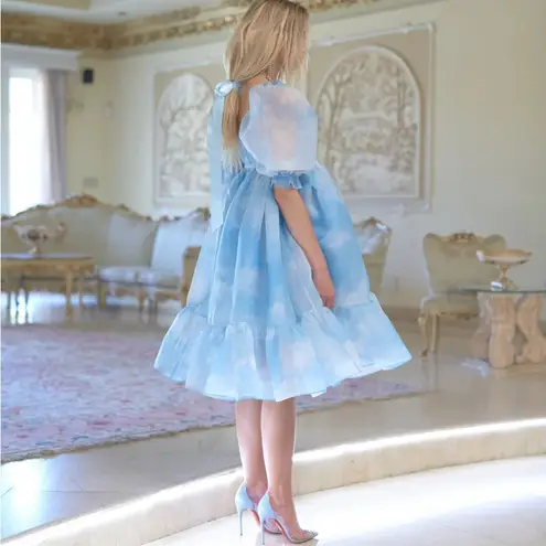 Head Selkie in the Clouds French Puff Dress size S