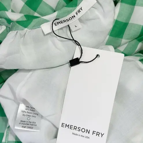 EMERSON FRY Lucy Blouse, Meadow Check, Large White