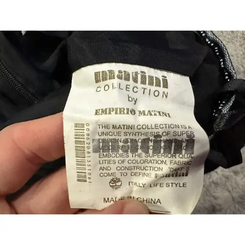 Matini Y2K Black Ombre Beaded Deadstock Prom Dress Size 12