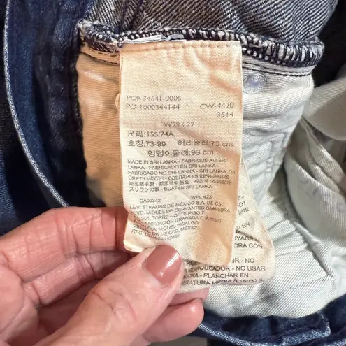  Wellthread High Loose Jeans. Levi's Blue Flare Wide Leg Jeans Modern Fit