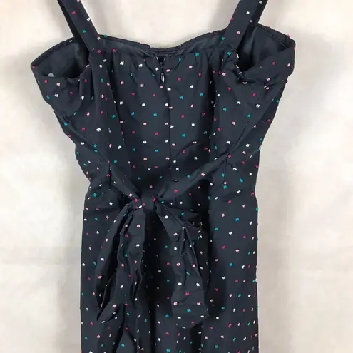 HEART SOUL Colorful Polka Dot Cotton Dress NWT L Black Size undefined