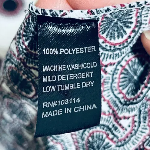 Sheer Sleeveless Assymetrical Cardigan Red OS Size undefined