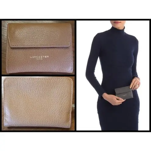 đź’•LANCASTER PARISđź’• Alena Leather Foldover Wallet