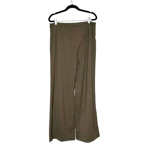 Lafayette 148 Wool Trouser Pants Women's Workwear Brown Size 8