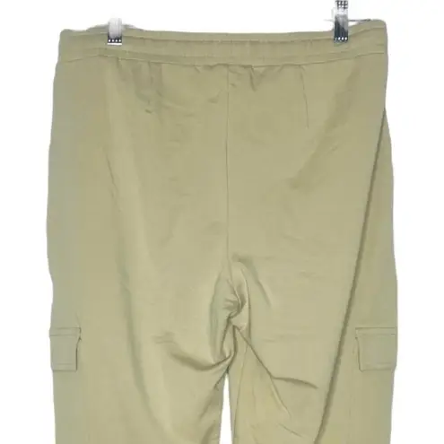 J.Jill  Pants Woman’s Crop Pants Tan Cargo Pockets Cuffed Hems Casual Size Small