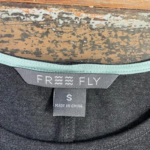 FREE FLY Apparel Sleeveless Bamboo Flex Dress in Charcoal