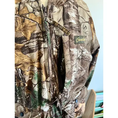 Gamehide Full Zip Hooded Camouflage Jacket XL Brown