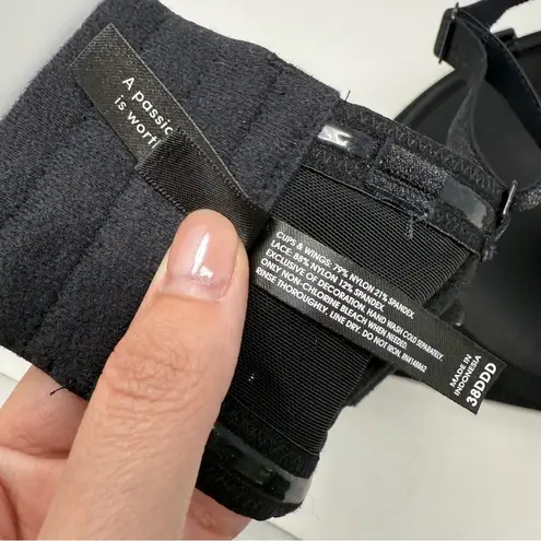 Torrid  Black Lace Bombshell Everyday Strapless Push-Up Bra 38DDD - Image 12