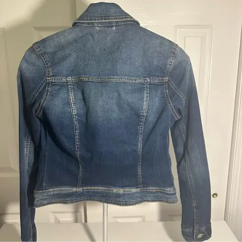 Aeropostale  NYC Distressed Blue Denim Jacket‎