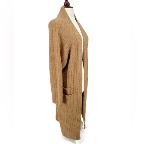 Revolve x LITA by Ciara Long Open Front Cardigan Tan NWOT XS