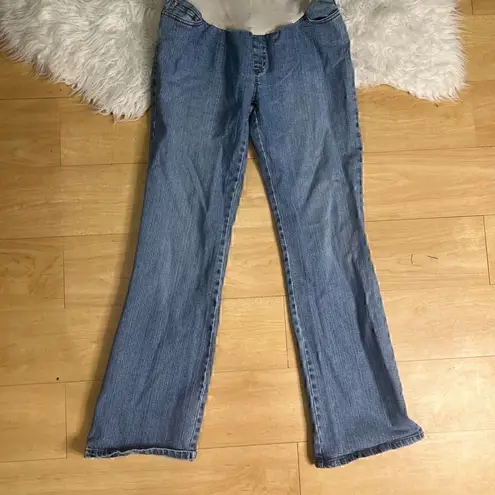 Motherhood Maternity classy blue jeans size M