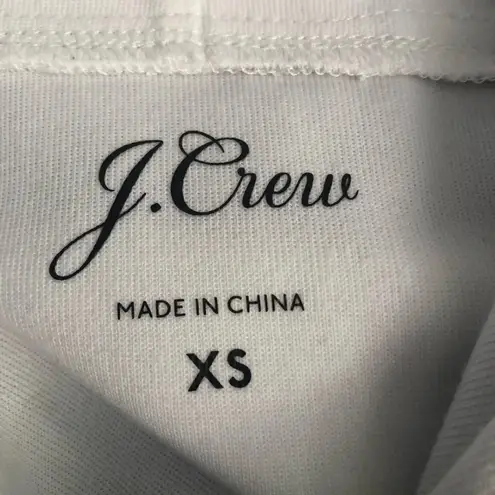 J.Crew  Solid Anorak in White‎ and Silver Metallic - Image 8