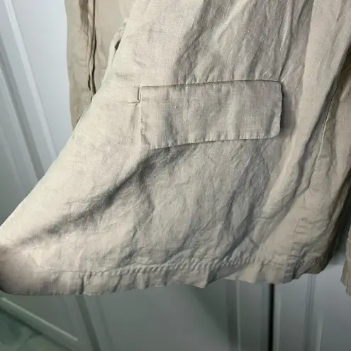 Quince 100% European Linen Blazer Driftwood