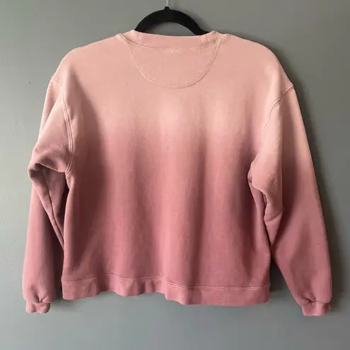 Madewell  Dip-Dye (Re)sourced Cotton Swing Sweatshirt in Classic Lilac
