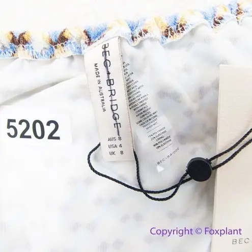 Bec & Bridge NEW Free People x kaleidoscope cheeky string bottoms, USA size 4