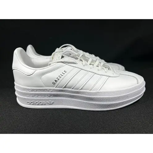 Adidas  GAZELLE BOLD SHOES Women’s Triple White in Size 9.5. NEW!