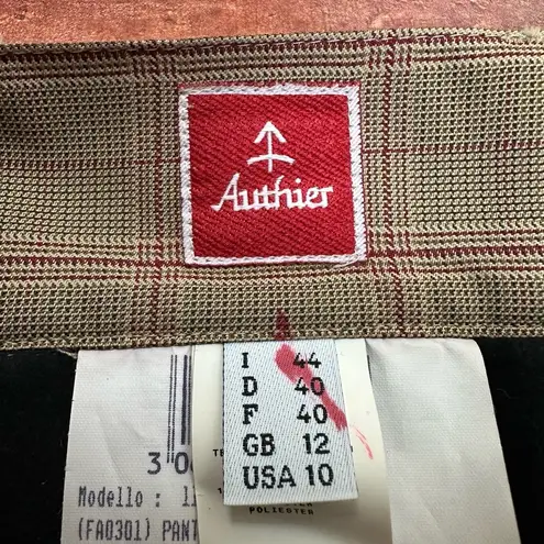Authier Luxury Ski Pants Size 10 Red