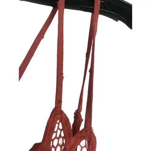 Brand New In Bohemian Burnt Orange Skater Dress Size S