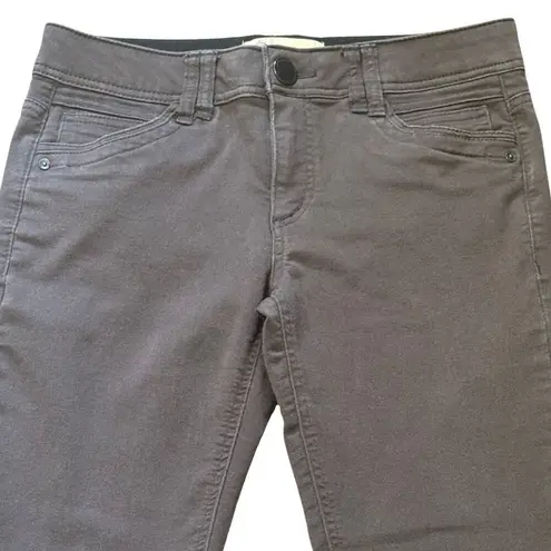 Democracy Midrise Ab Technology Ankle Length Skinny Jean EUC Dark Gray Womens 4