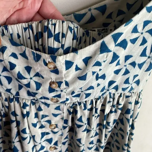 ciao lucia Diana Printed Cotton Dress Pinwheel White Size XS