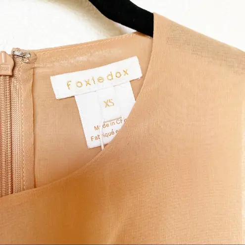 Foxiedox Contour Sheer Top Jumpsuit Size XS