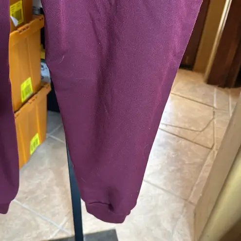 FIGS Burgundy Maternity Jogger Scrub Pants Size XXL