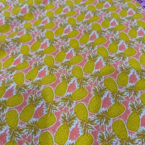 NWT BODEN Flippy Jersey Dress Yellow Pineapple Print Mini Cotton Modal US 14R Size 14