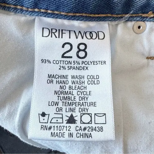 Driftwood Isabel Flare Blue Macey Jeans Size 28