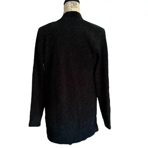 Matty M Dark Hunter Green Soft Knit Cardigan Sweater Size XS