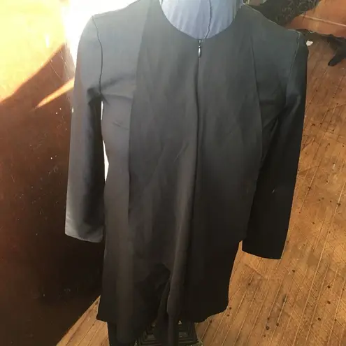 Annahariri After Frill high low black top Size 4