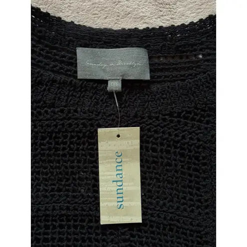 Sunday in Brooklyn Sunday In Brooklyn Black Sleeveless Tank Ruffles Top Size One Size - Image 3